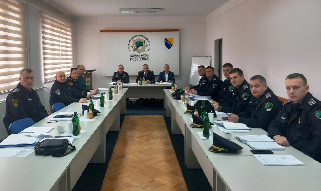 Uprava policije MUP TK-a - održan prošireni kolegij direktora Uprave policije